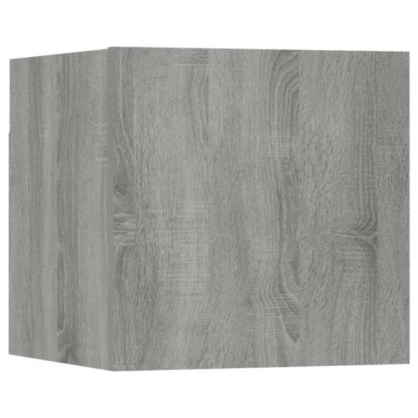 TV-Wandschrank Grau Sonoma 30,5x30x30 cm