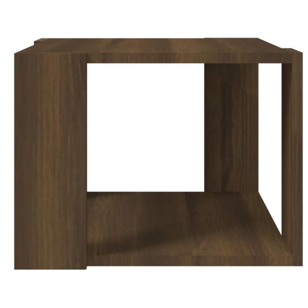 Couchtisch Braun Eichen-Optik 40x40x30 cm Holzwerkstoff