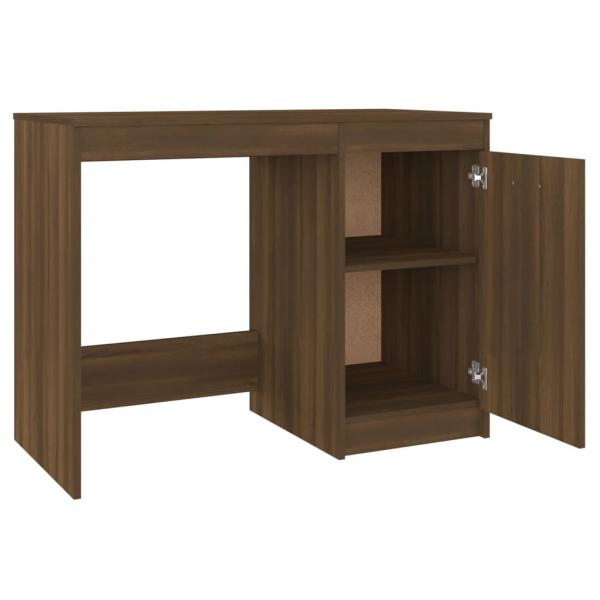 Schreibtisch Braun Eichen-Optik 100x50x76 cm Holzwerkstoff