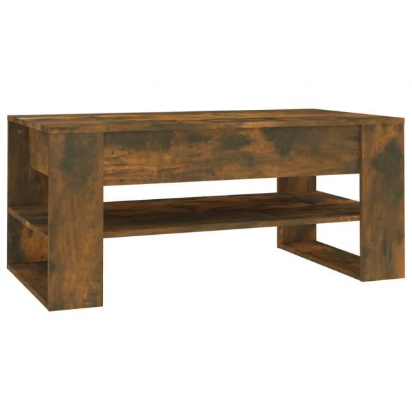 Couchtisch Räuchereiche 102x55x45 cm Holzwerkstoff