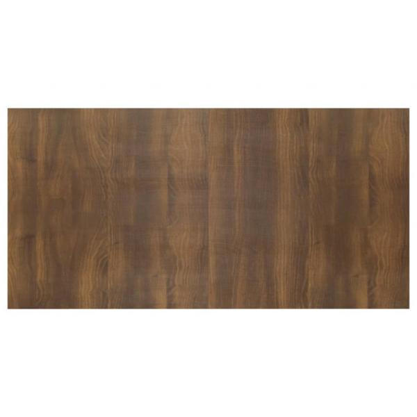 Kopfteil Braun Eichen-Optik 160x1,5x80 cm Holzwerkstoff