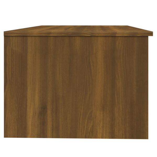 Couchtisch Braun Eichen-Optik 102x50x36 cm Holzwerkstoff