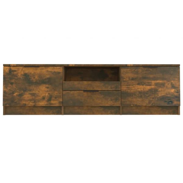 TV-Schrank Räuchereiche 140x35x40 cm Holzwerkstoff