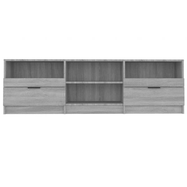 TV-Schrank Grau Sonoma 150x33,5x45 cm Holzwerkstoff