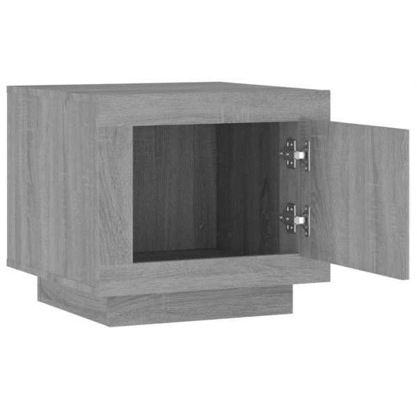 Couchtisch Grau Sonoma 51x50x45 cm Holzwerkstoff