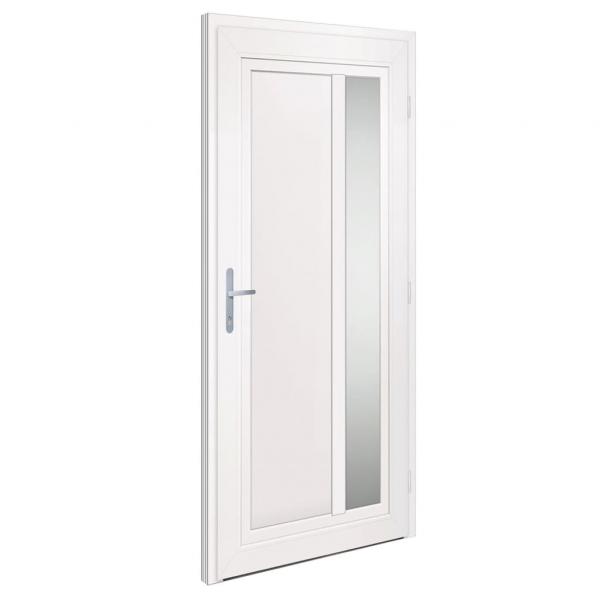 Haustür Anthrazit 98x208 cm PVC