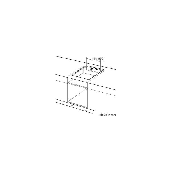 Siemens EH601HEB1E iQ100 Autarkes Induktionskochfeld, Glaskeramik, 57,2 cm breit, 17 Leistungsstufen, powerBoost, Kindersicherung, Quick start, schwarz