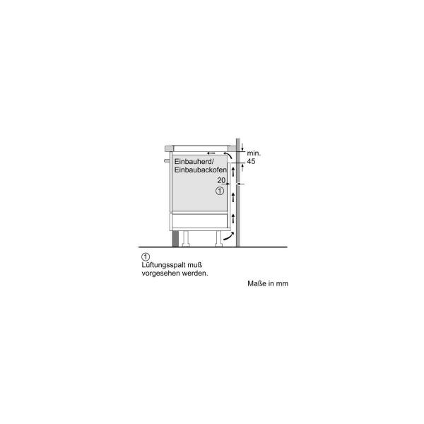 Siemens ED645HQC1E iQ500 Autarkes Induktionskochfeld, Glaskeramik, 58,3 cm breit, 17 Leistungs-Stufen powerBoost, Quick start, Edelstahlrahmen, schwarz