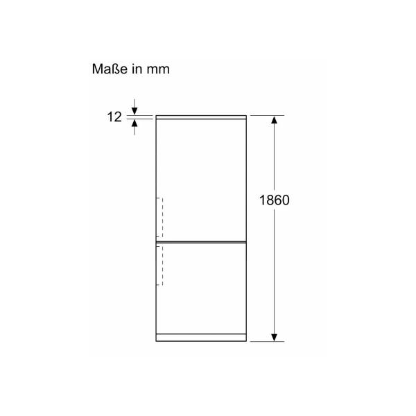 Siemens KG36N2LCF iQ300 Stand Kühl-Gefrierkombinationen, 60 cm breit, 321 L, noFrost, hyperFresh Plus, extrem leise, Edelstahl-Look