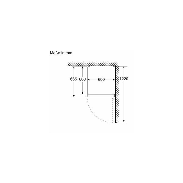 Siemens KG39NXXBF iQ300 Stand Kühl-Gefrierkombinationen, 60 cm breit, 363 L, NoFrost, hyperFresh, ecoMode, Touch-Bedienung, BlackSteel