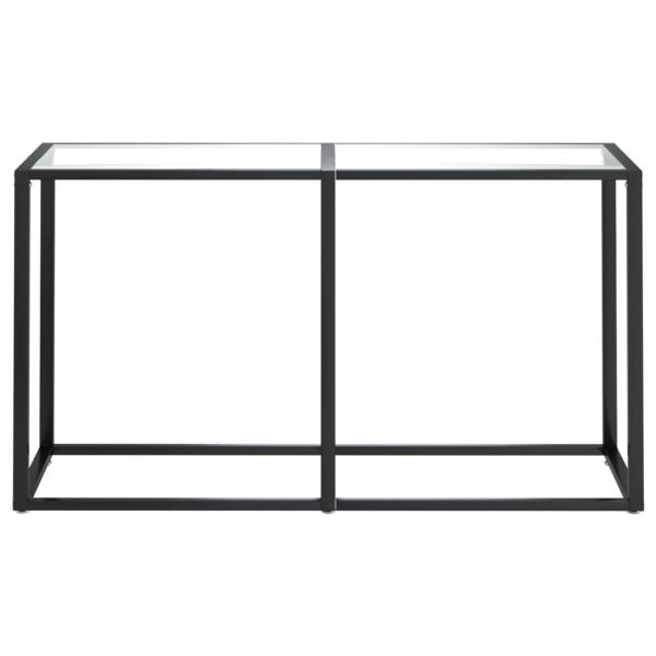 Konsolentisch Transparent 140x35x75,5 cm Hartglas