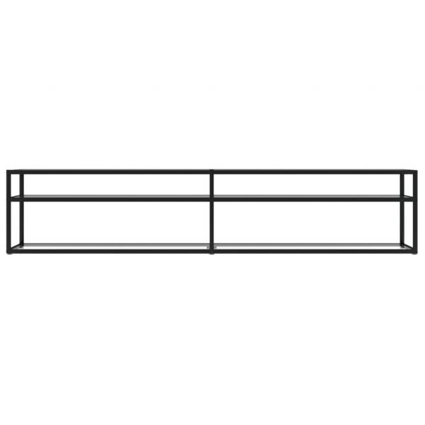 TV-Schrank Transparent 200x40x40,5 cm Hartglas