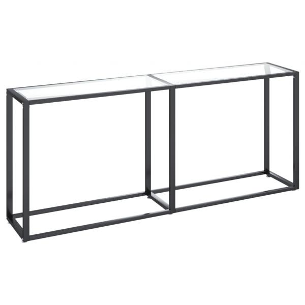 Konsolentisch Transparent 180x35x75,5 cm Hartglas