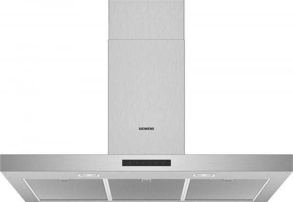 ARDEBO.de Siemens LC96BBM50 iQ300 EEK: B Wandesse, 90 cm breit, 604 m³/h, Ab-/Umluft, Edelstahl