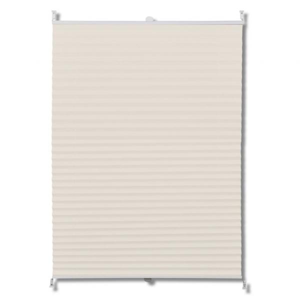 Plissee Faltrollo Rollo Plisseerollo 40x125cm Creme