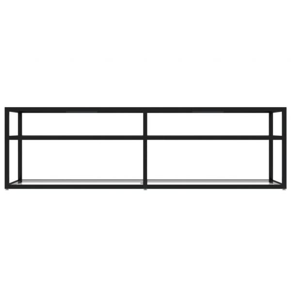 TV-Schrank Transparent 140x40x40,5 cm Hartglas