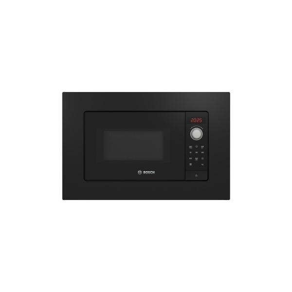 ARDEBO.de Bosch BFL623MB3 Einbau Mikrowelle, 800 W, Nischenhöhe: 38 cm, AutoPilot 7, Reinigungsoption, LED-Beleuchtung, schwarz