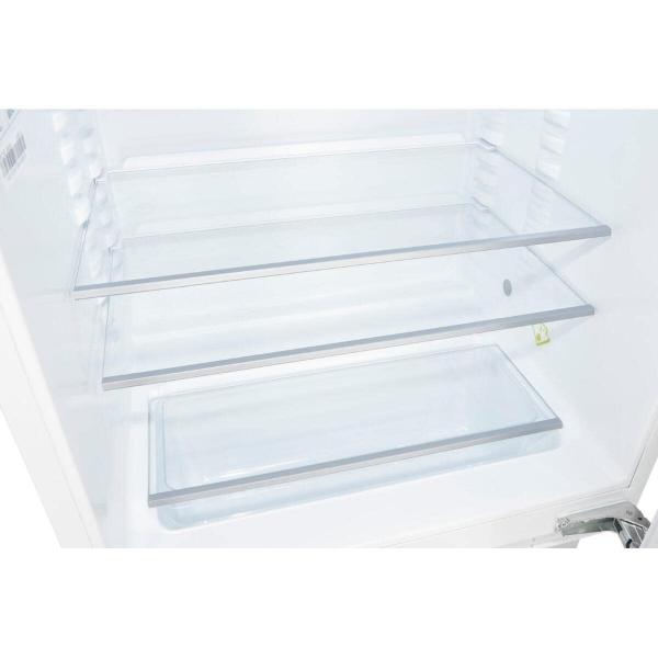 Exquisit UKS140-V-FE-010D Unterbau-Kühlschrank, Nischenhöhe: 82,5 cm, 138L, Festtürtechnik, Schnellkühlen, weiß