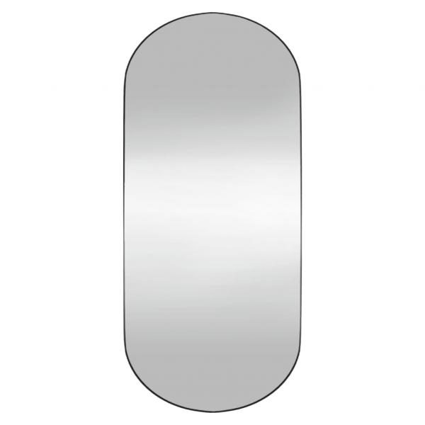 Wandspiegel 25x60 cm Glas Oval