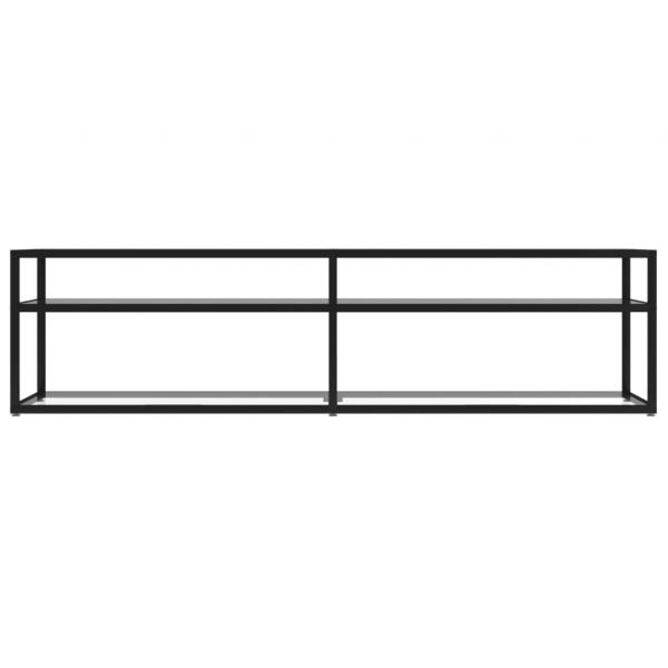 TV-Schrank Transparent 160x40x40,5 cm Hartglas