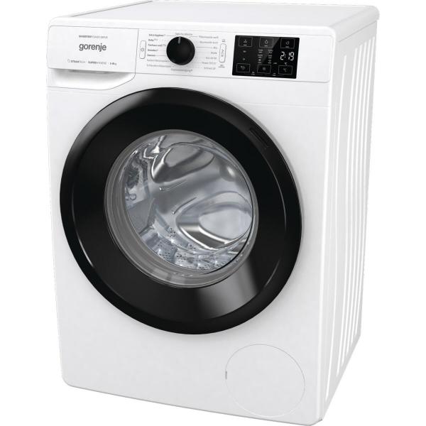 Gorenje WNEI84APS 8kg Frontlader Waschmaschine, 60cm breit, 1400 U/min, SteamTech, AquaStop, AddClothes, weiß