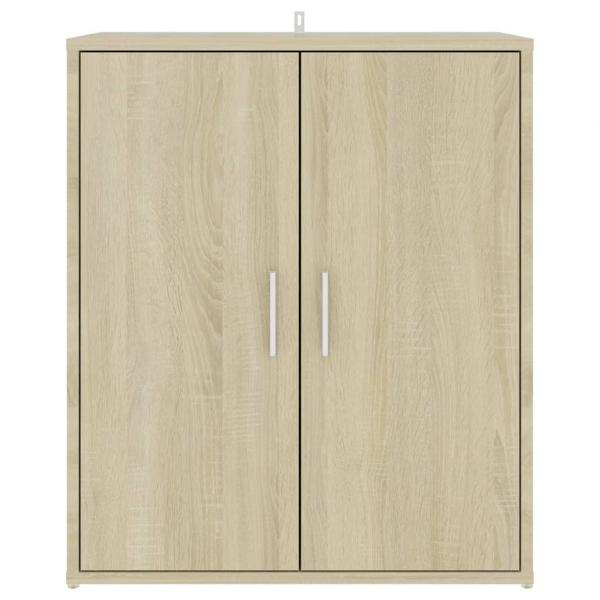 Schuhschrank Sonoma-Eiche 60x35x70 cm Holzwerkstoff