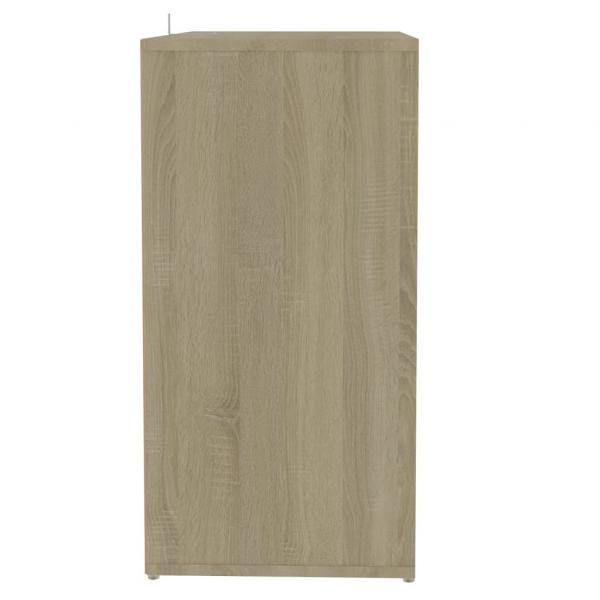 Schuhschrank Sonoma-Eiche 60x35x70 cm Holzwerkstoff