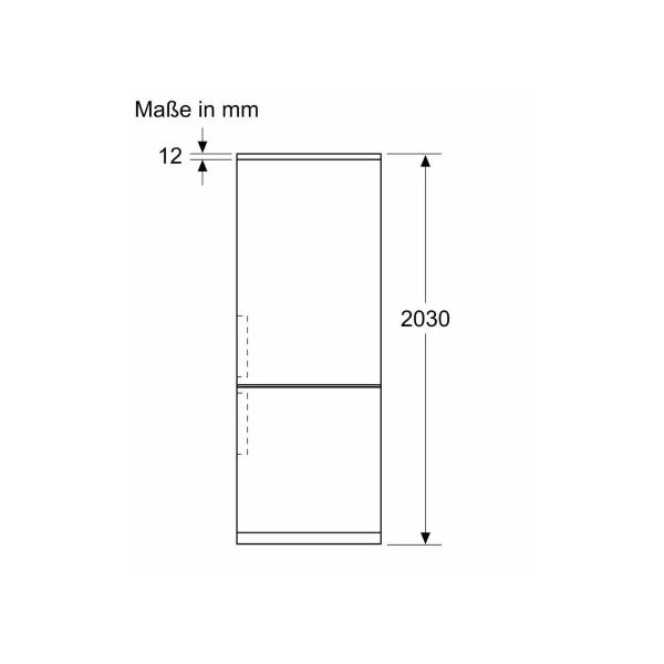 Siemens KG49NXIBF iQ300 Stand Kühl-Gefrierkombination, 70 cm breit, 440 L, noFrost, ecoMode, Touch-Bedienung, antiFingerprint Edelstahl