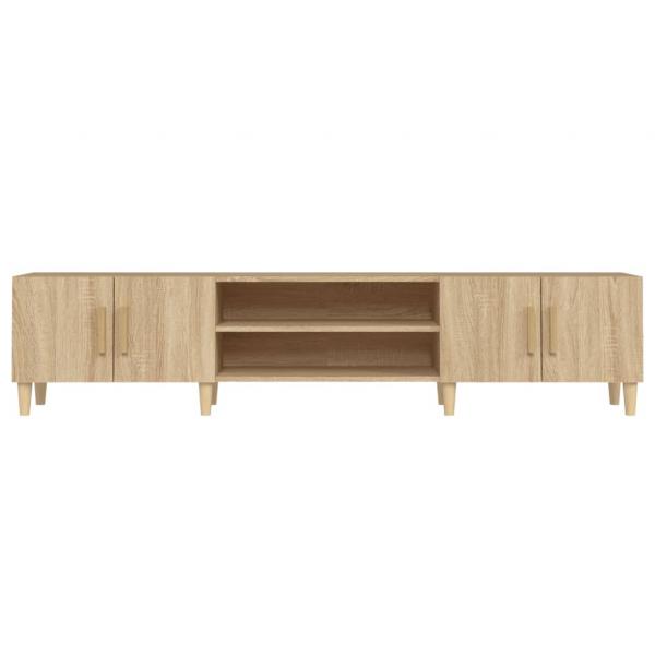 TV-Schrank Sonoma-Eiche 180x31,5x40 cm Holzwerkstoff