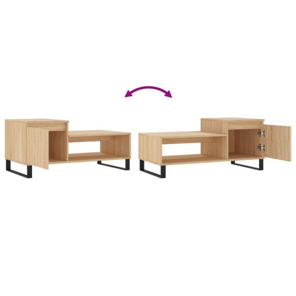 Couchtisch Sonoma-Eiche 100x50x45 cm Holzwerkstoff