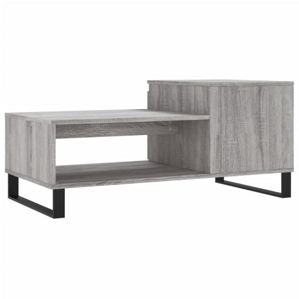 Couchtisch Grau Sonoma 100x50x45 cm Holzwerkstoff