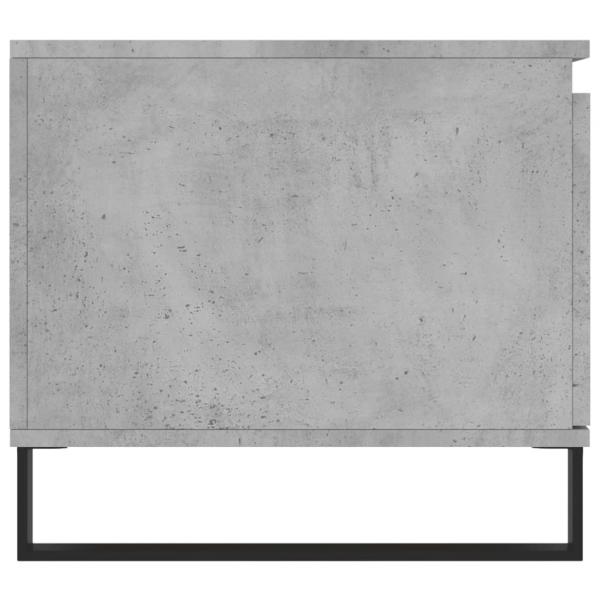 Couchtisch Betongrau 100x50x45 cm Holzwerkstoff