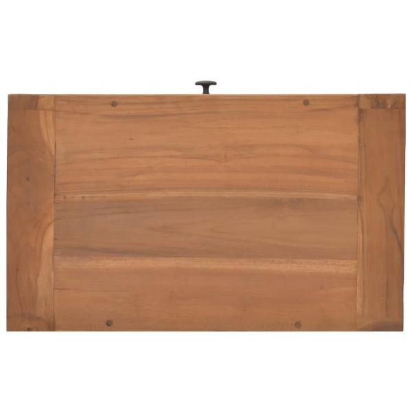 Nachttisch 50x30x35 cm Teak Massivholz