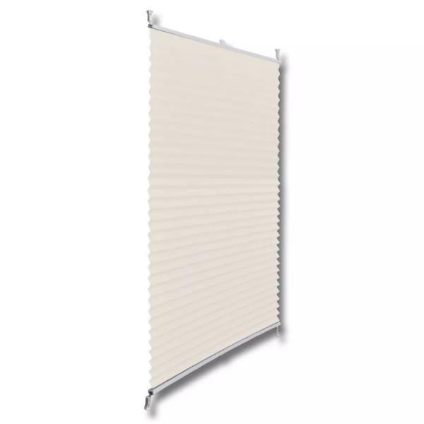 Plissee Rollo Jalousie Plisseerollo 90x150cm Creme