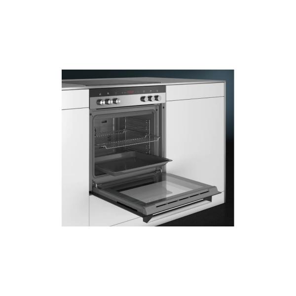 Siemens EQ110KA1Z Einbauherd-Set mit Glaskeramikkochfeld (EA64RGNA1E+HE113FBS2), 60cm breit, 66L, Schnellaufheizung, Umluft-Grill-System, Edelstahl