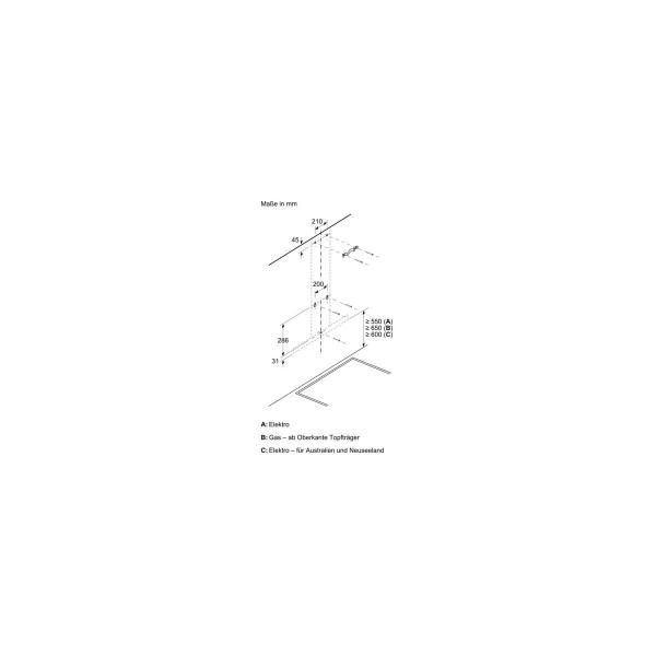 Siemens LC96BBC60 iQ100 EEK: B Wandesse, 90cm breit, 619 m³/h, Ab-/Umluft, LED-Beleuchtung, schwarz