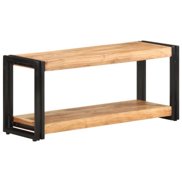 ARDEBO.de - TV-Schrank 90x30x40 cm Akazie Massivholz