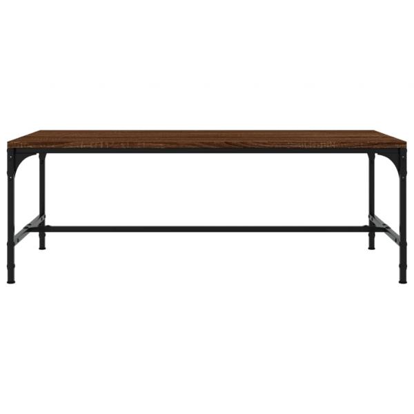 Couchtisch Braun Eichen-Optik 100x50x35 cm Holzwerkstoff