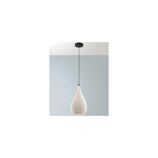 ARDEBO.de Fabas Luce 3759-40-102 Pendelleuchte, E27, weiß