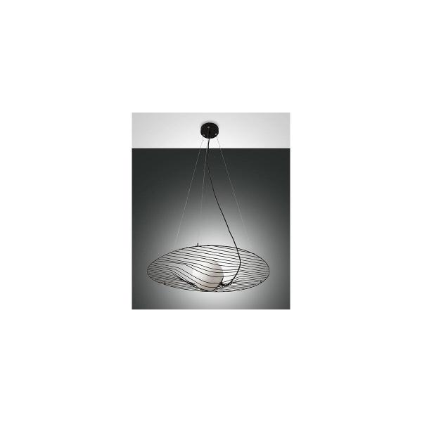 ARDEBO.de Fabas Luce Homa Pendelleuchte, E27, schwarz (3670-45-101)