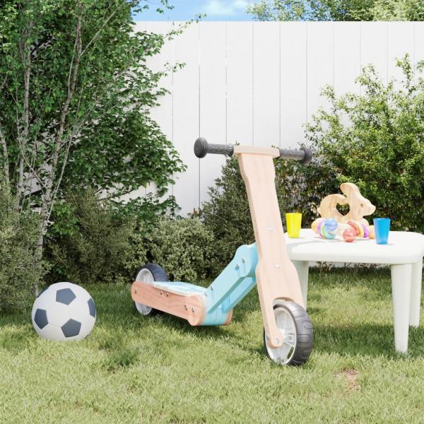 ARDEBO.de - Kinderroller 2-in-1 Hellblau