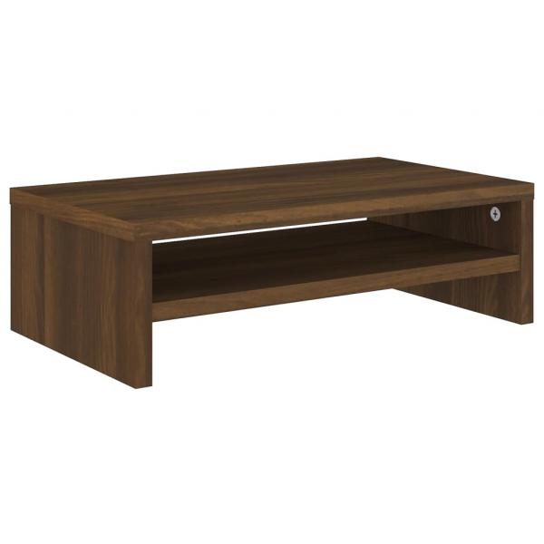 Monitorständer Braun Eichen-Optik 42x24x13 cm Holzwerkstoff