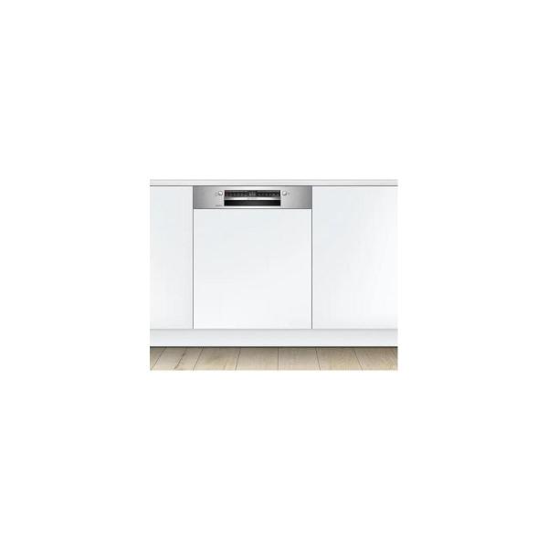 Bosch SMI4EVS15E Serie 4 Teilintegrierter Geschirrspüler, 60 cm breit, 13 Maßgedecke, AquaStop, HomeConnect, Kindersicherung, Edelstahl