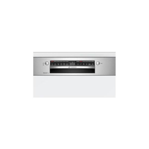 Bosch SMI4EVS15E Serie 4 Teilintegrierter Geschirrspüler, 60 cm breit, 13 Maßgedecke, AquaStop, HomeConnect, Kindersicherung, Edelstahl