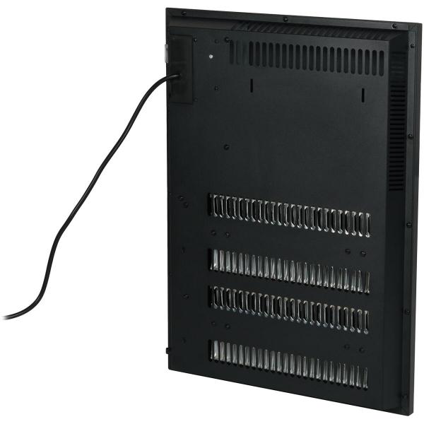 Eurom Alutherm Sani 800 Wifi kompakter Badheizkörper, 800 Watt, Schwarz (361025)