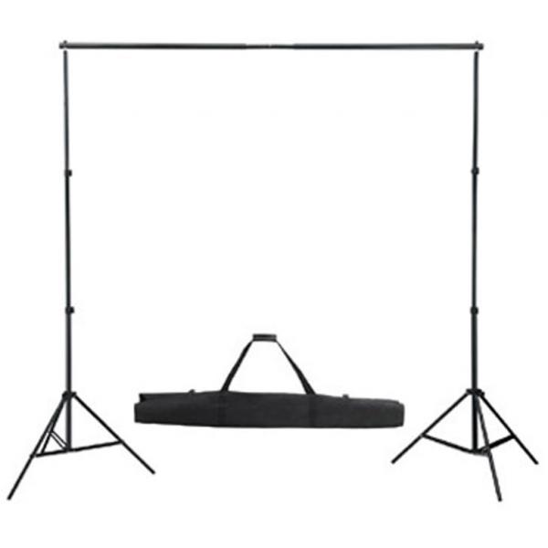 Fotostudio-Set mit Weißem Hintergrund 600×300 cm & Leuchten