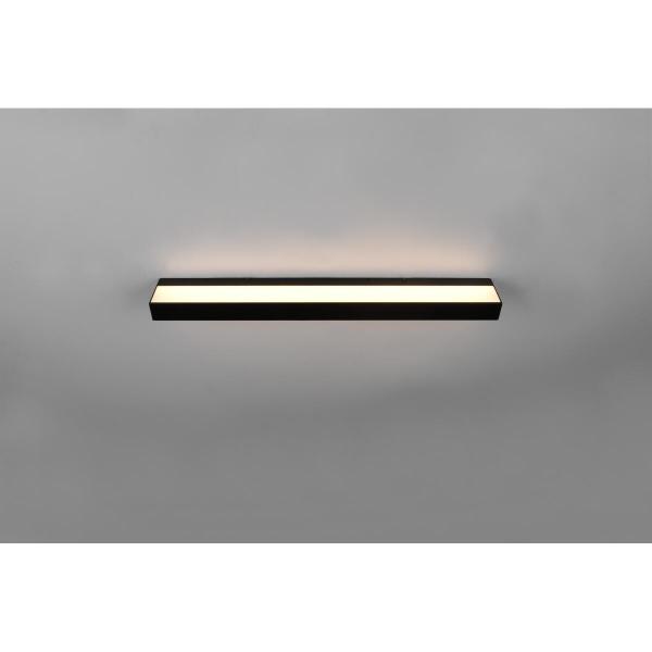 Trio Rocco Wandleuchte, LED, IP44, 8W, 800lm, 3000K, schwarz matt (283916032)