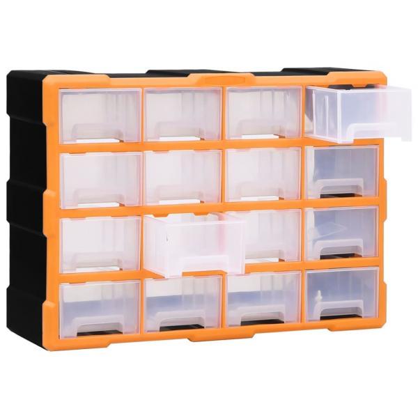 Multi-Schubladen-Organizer 16 Schubladen 52x16x37 cm