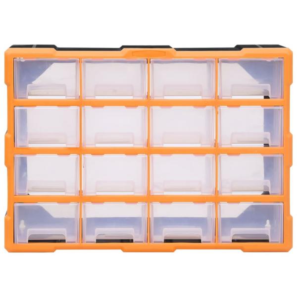 Multi-Schubladen-Organizer 16 Schubladen 52x16x37 cm