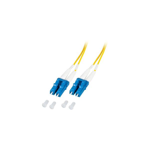 ARDEBO.de EFB-Elektronik Duplex Jumper LC-LC 9/125µ, OS2, LSZH, gelb, 1.2mm, 10m (O0350.10)